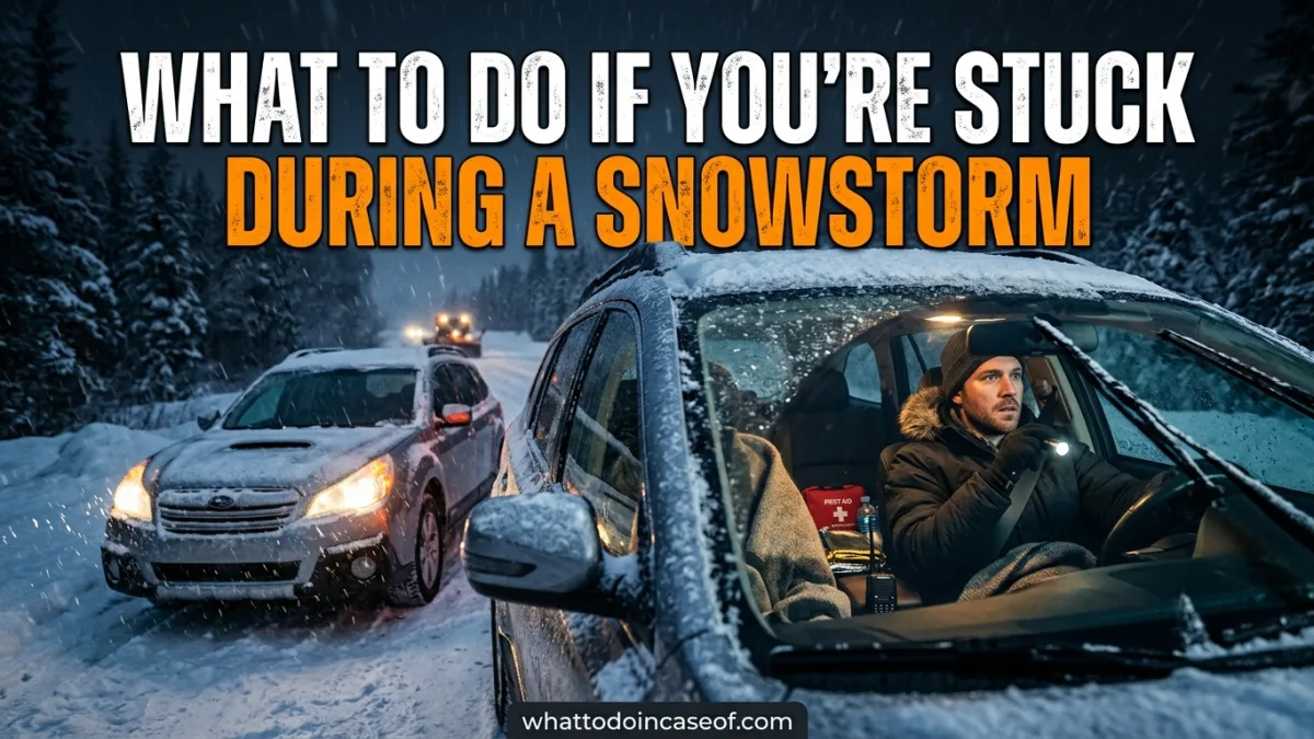 What to Do If You're Stuck During a Snowstorm