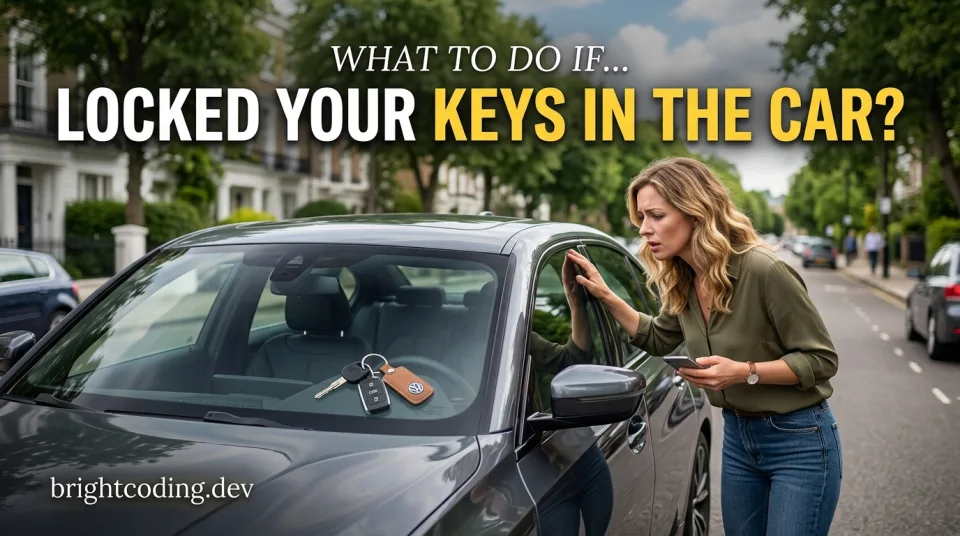 What to Do If You Lock Your Keys Inside Your Car