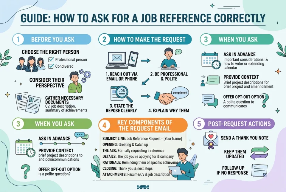 Asking for a job reference correctly