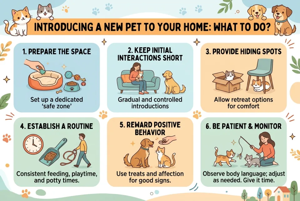 Introducing a new pet to your home: what to do?
