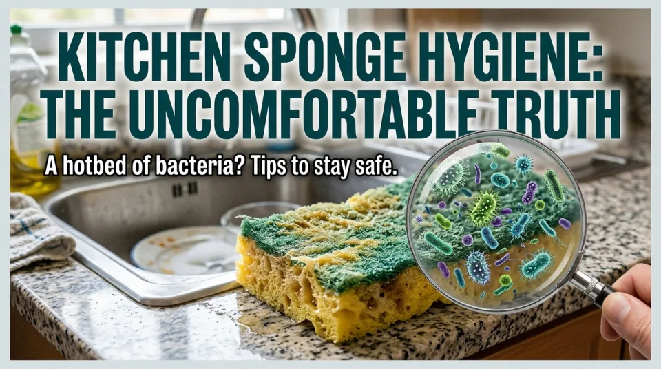 Kitchen sponge hygiene: the uncomfortable truth