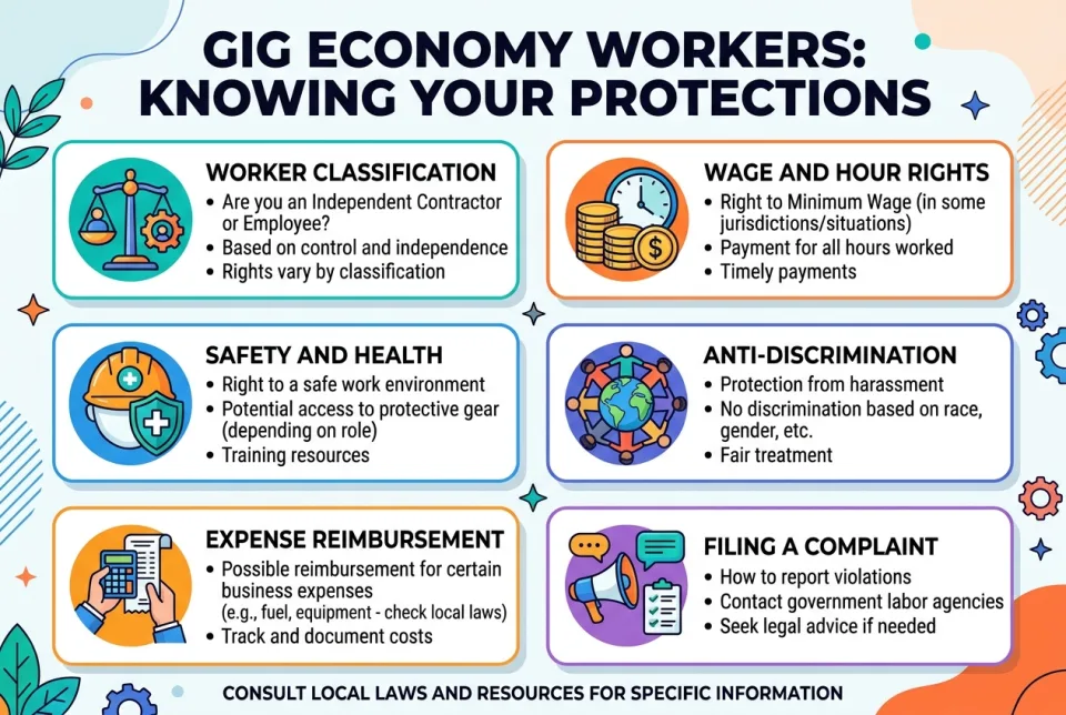 Gig economy workers: knowing your protections