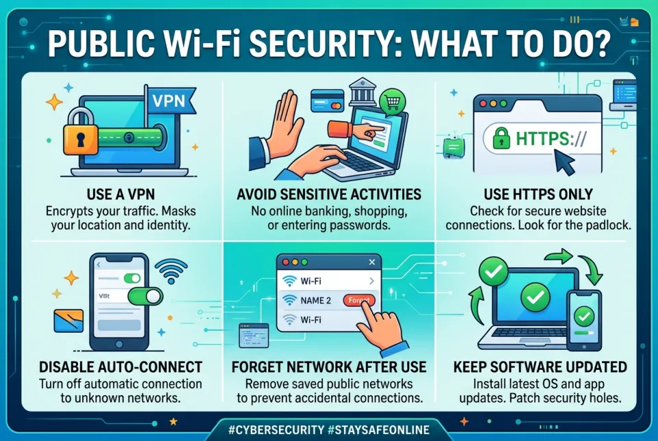 Public Wi-Fi security: what to do?