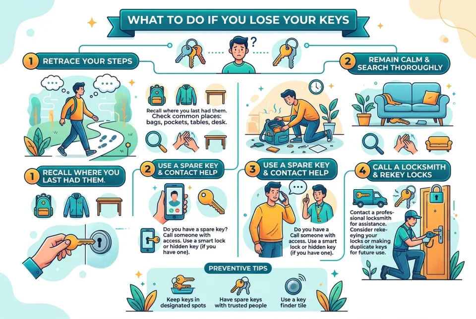 What to Do If You Lose Your Keys
